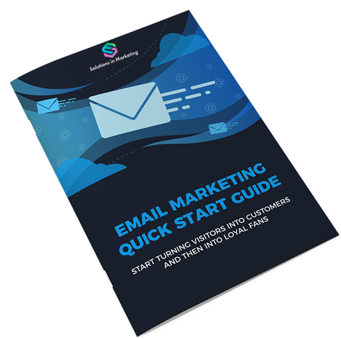 ebook cover of getting started in email marketing guide